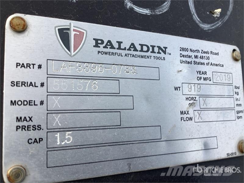 PALADIN 96 in Backhoe Loader Bucket (Unused) Buckets