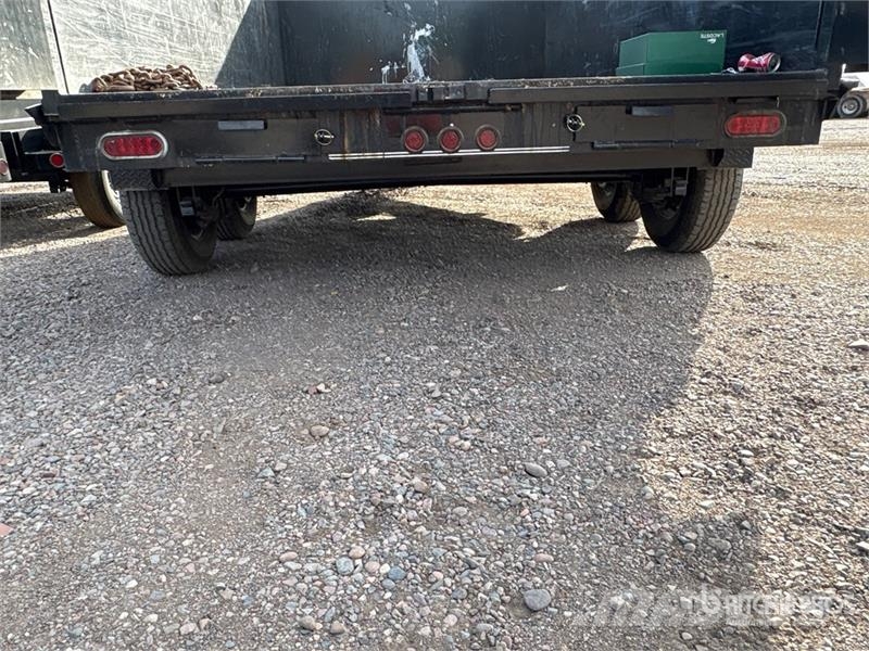 Parker Trailers HD122 12 ft 1 in T/A Dump Utility Trailer Pašizgāzējs