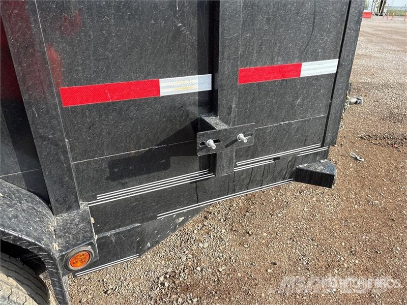 Parker Trailers HD122 12 ft 1 in T/A Dump Utility Trailer Pašizgāzējs