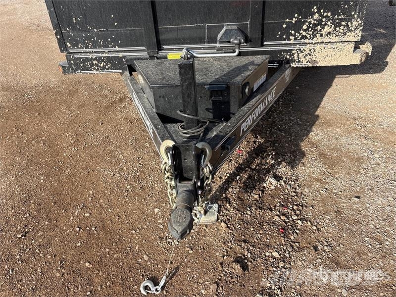 Parker Trailers HD122 12 ft 1 in T/A Dump Utility Trailer Pašizgāzējs