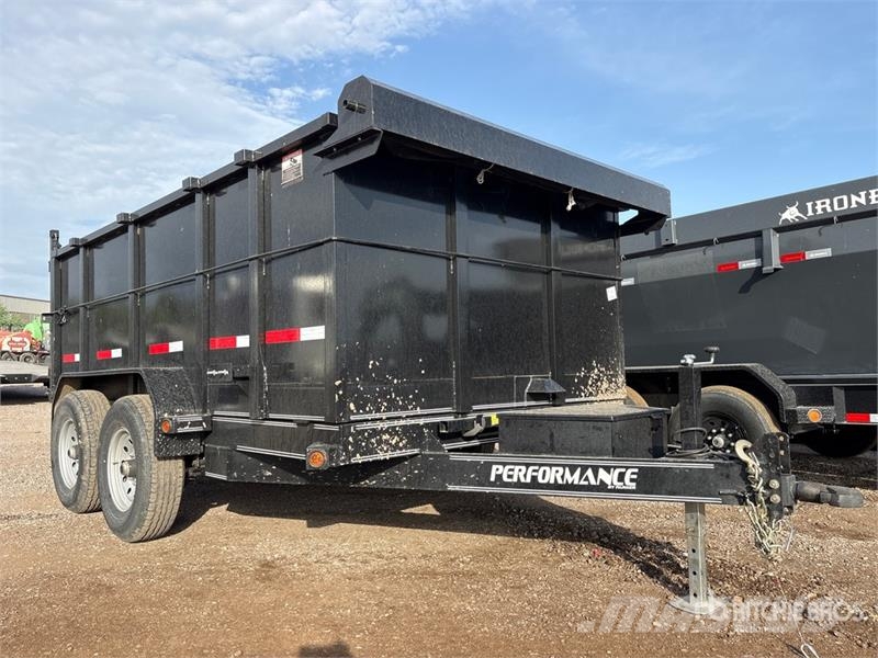Parker Trailers HD122 12 ft 1 in T/A Dump Utility Trailer Pašizgāzējs
