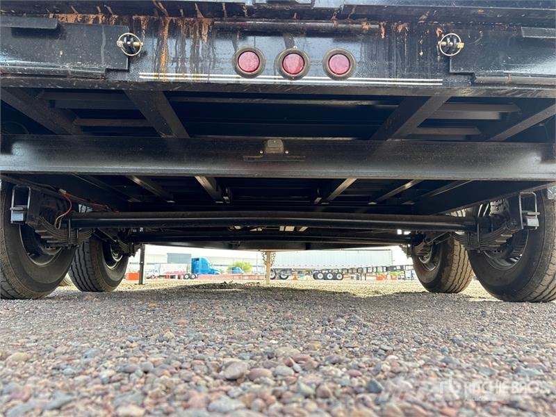 Parker Trailers HD122 12 ft 1 in T/A Dump Utility Trailer Pašizgāzējs
