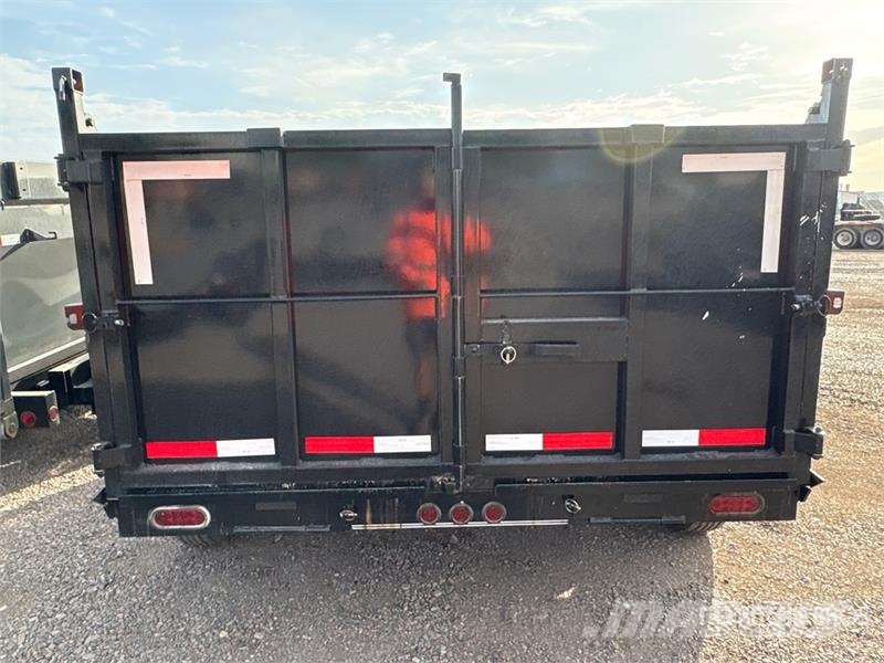 Parker Trailers HD122 12 ft 1 in T/A Dump Utility Trailer Pašizgāzējs
