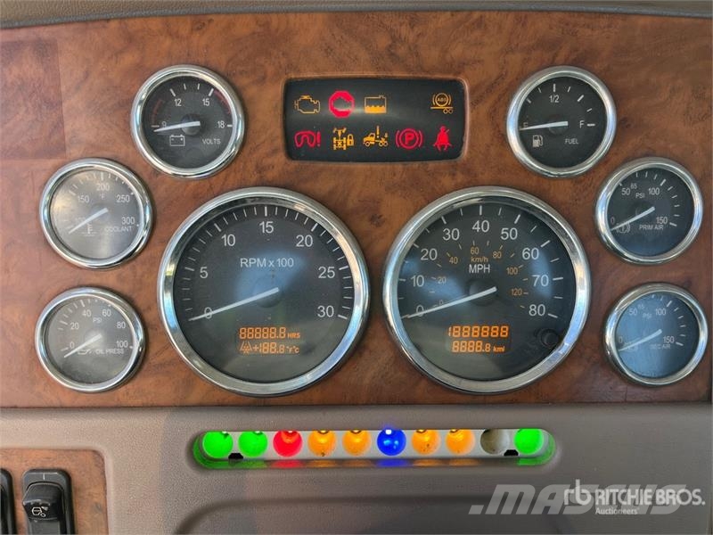 Peterbilt 357 Kabine i unutrašnjost