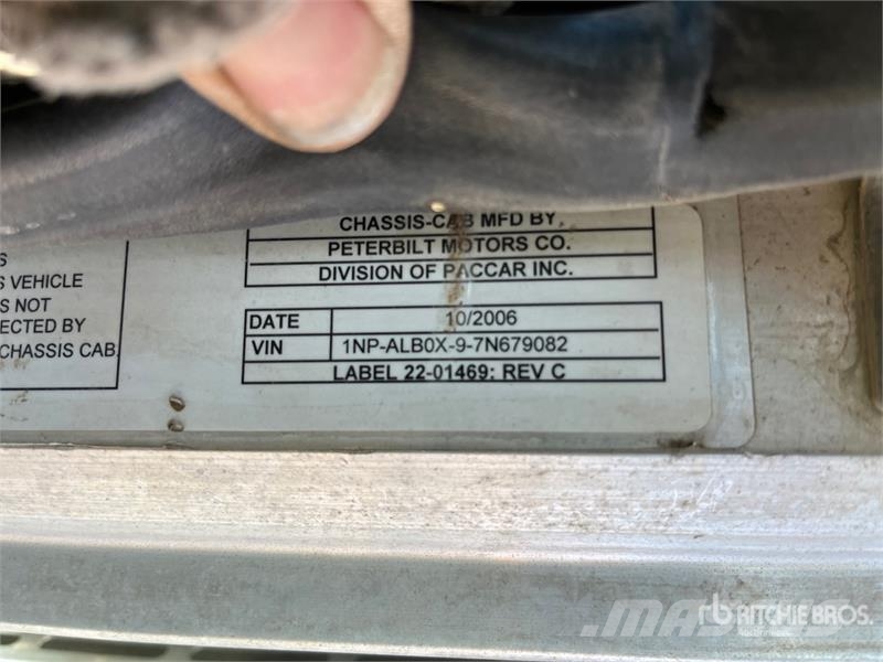 Peterbilt 357 キャビン及び内装