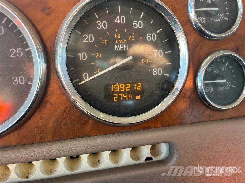 Peterbilt 357 Kabine i unutrašnjost