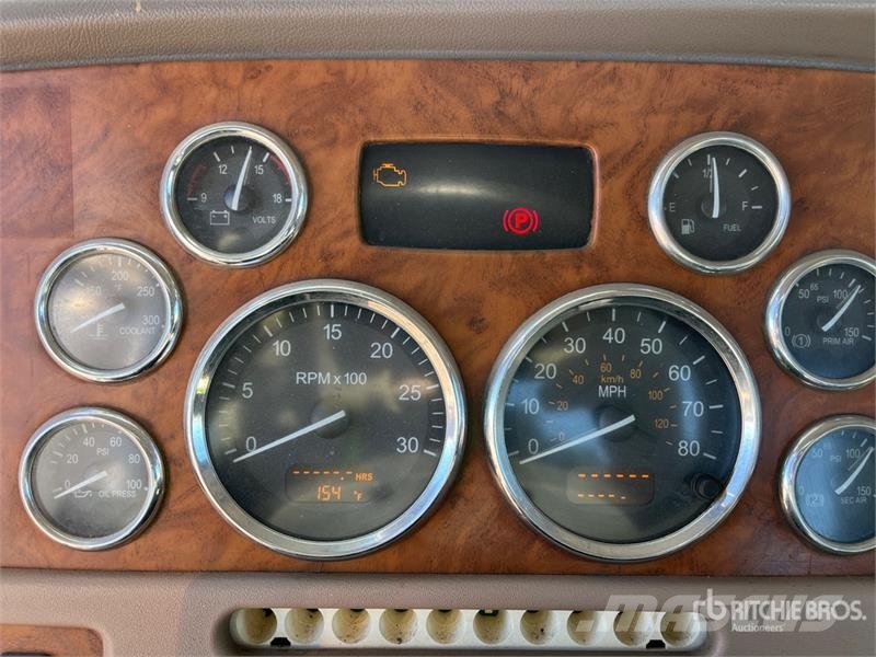Peterbilt 357 Kabine i unutrašnjost