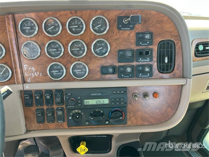Peterbilt 357 Kabine i unutrašnjost