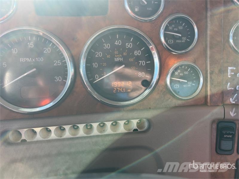 Peterbilt 357 Kabine i unutrašnjost