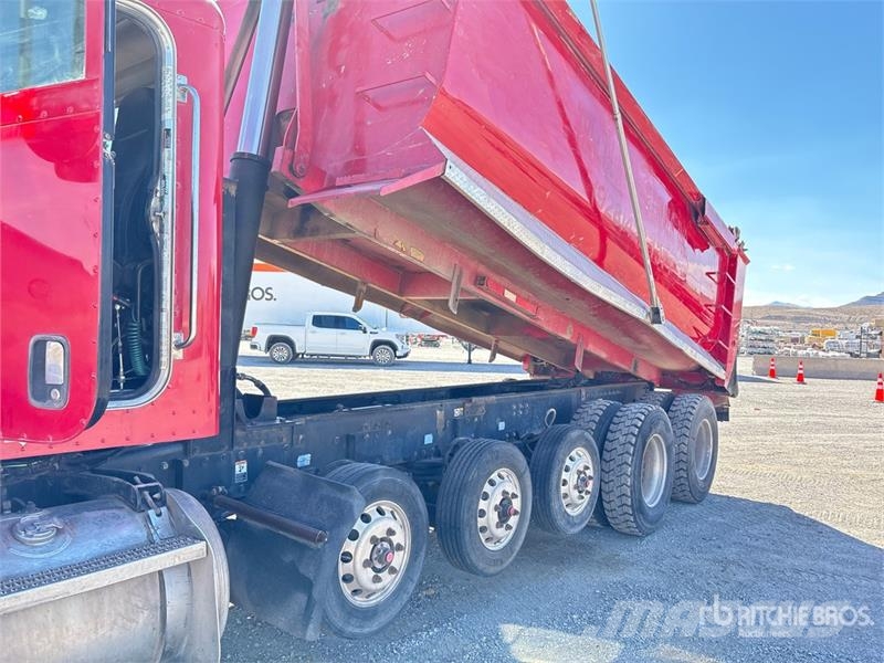 Peterbilt 365 12x4 Five Axle Dump Truck Savivarčių priekabų vilkikai