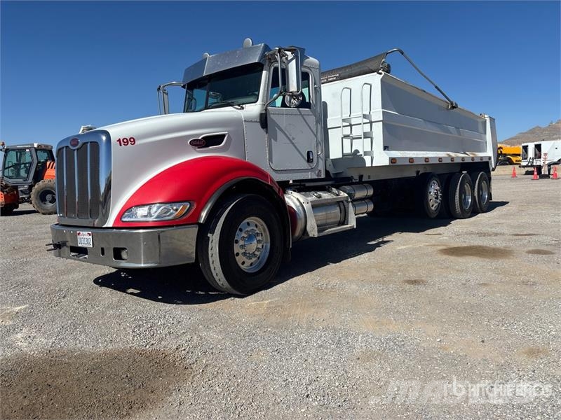 Peterbilt 386 8x4 Tri/A Dump Truck Tippbil
