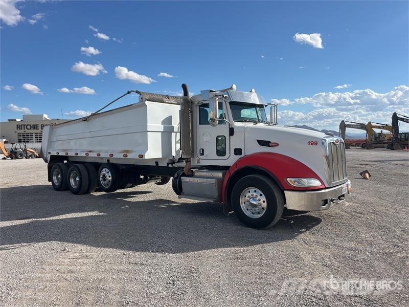 Peterbilt 386 8x4 Tri/A Dump Truck Damperli kamyonlar