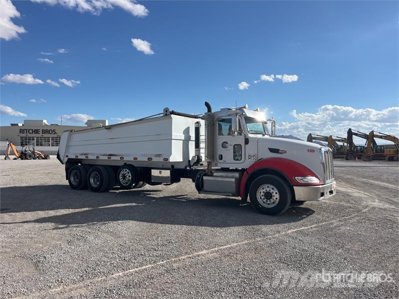 Peterbilt 386 8x4 Tri/A Dump Truck Damperli kamyonlar