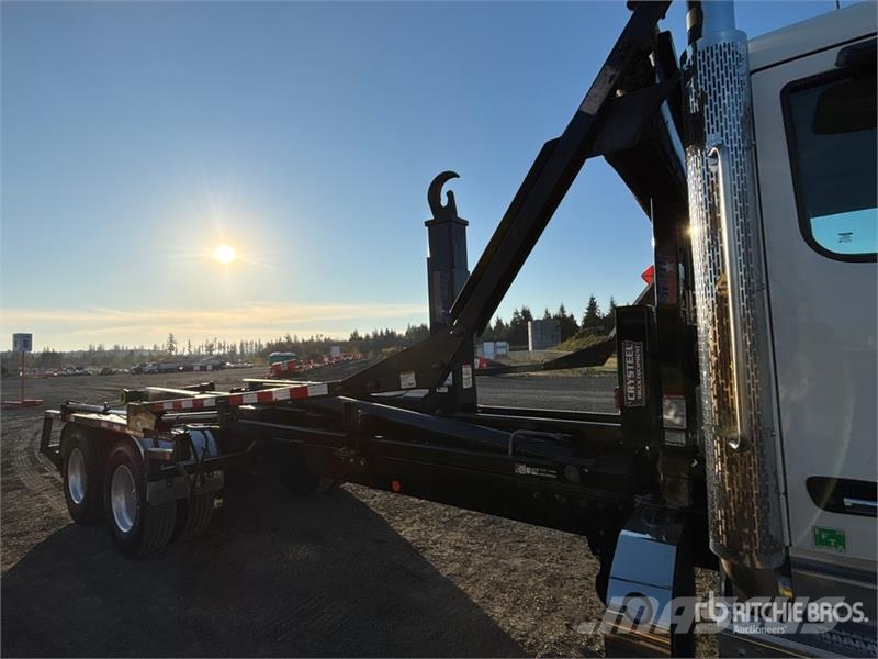 Peterbilt 567 6x4 Hooklift Truck Vinçli kamyonlar