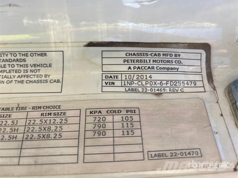Peterbilt 567 6x4 Hooklift Truck Vinçli kamyonlar