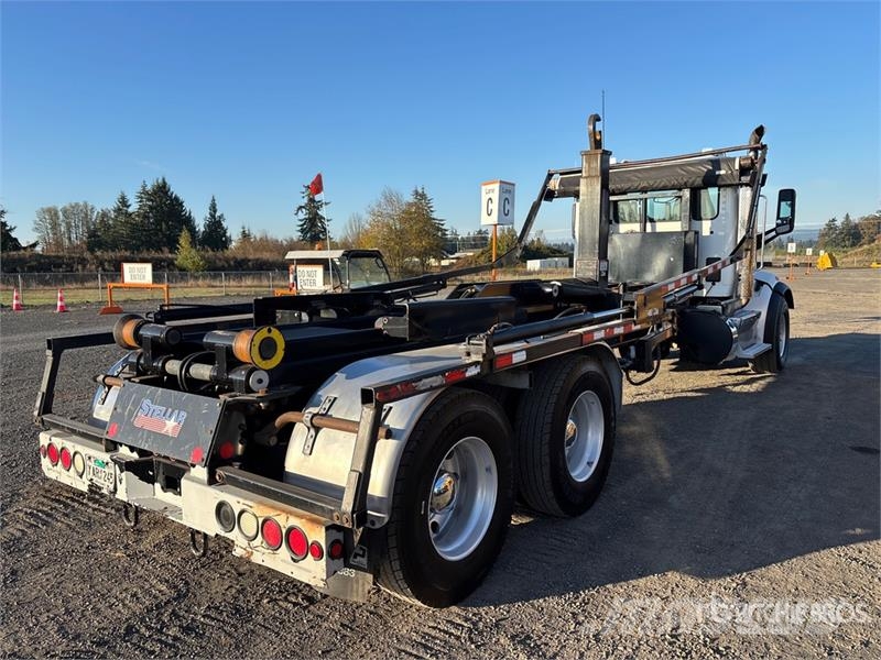Peterbilt 567 6x4 Hooklift Truck Vinçli kamyonlar