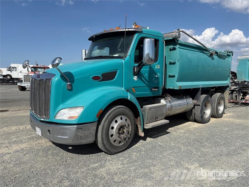 Peterbilt 579 6x4 T/A Dump Truck Pašizgāzējs