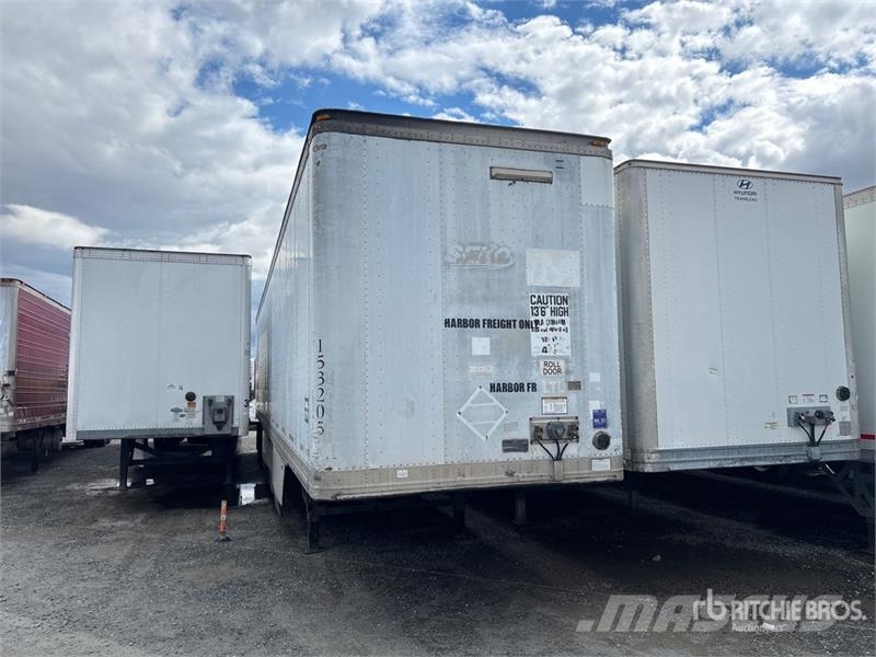 Pine Ridge 7311TP-S 53 ft x 102 in T/A Van Trailer Furgons