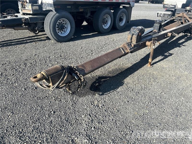Pioneer 17 ft 6 in Quad/A Turntable Pup Dump Trailer Самоскиди