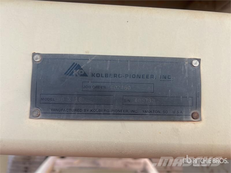 Pioneer 50x18 Jaw Crusher جراشات