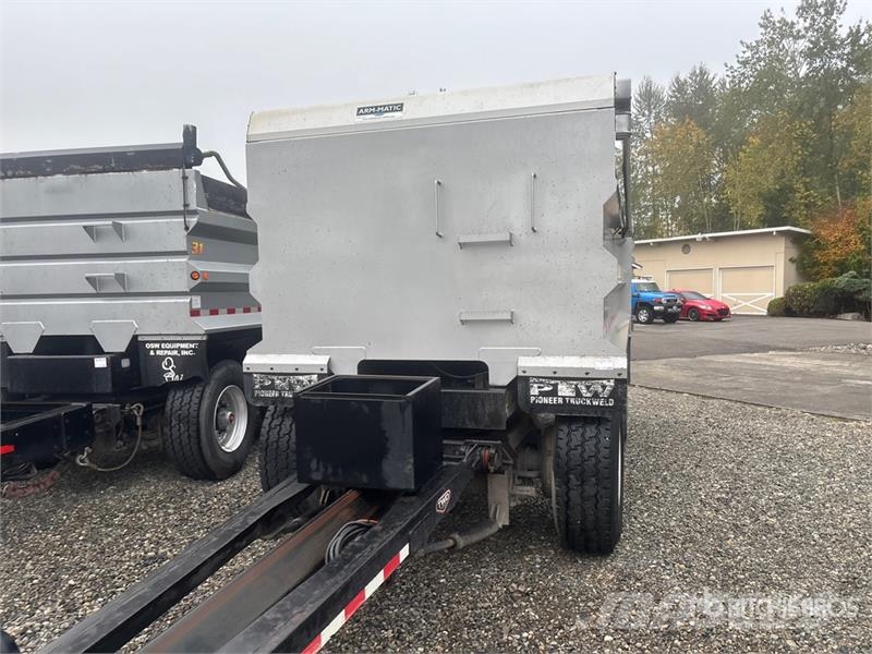Pioneer Truckweld 15 ft 6 in Tri/A Turntable Pup Dump Trai Tipphengere