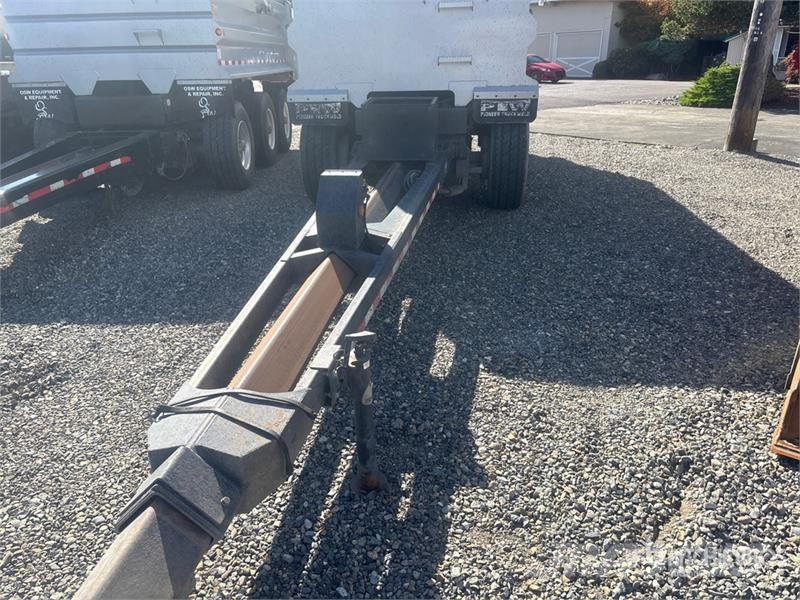 Pioneer Truckweld 15 ft 6 in Tri/A Turntable Pup Dump Trai Tipphengere