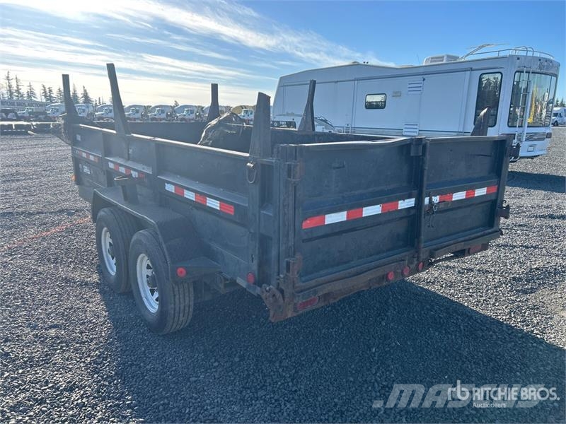 PJ 14 ft T/A Dump Utility Trailer 自卸拖车