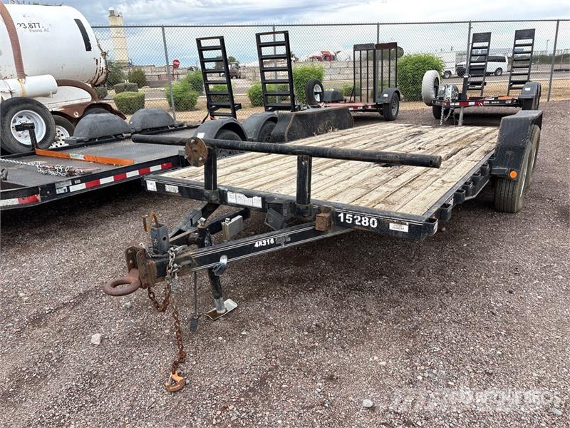 PJ 16 ft T/A Utility Trailer Citas piekabes