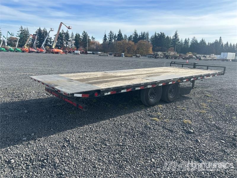 PJ 22 ft T/A Tilt Deck Trailer 低架裝載車
