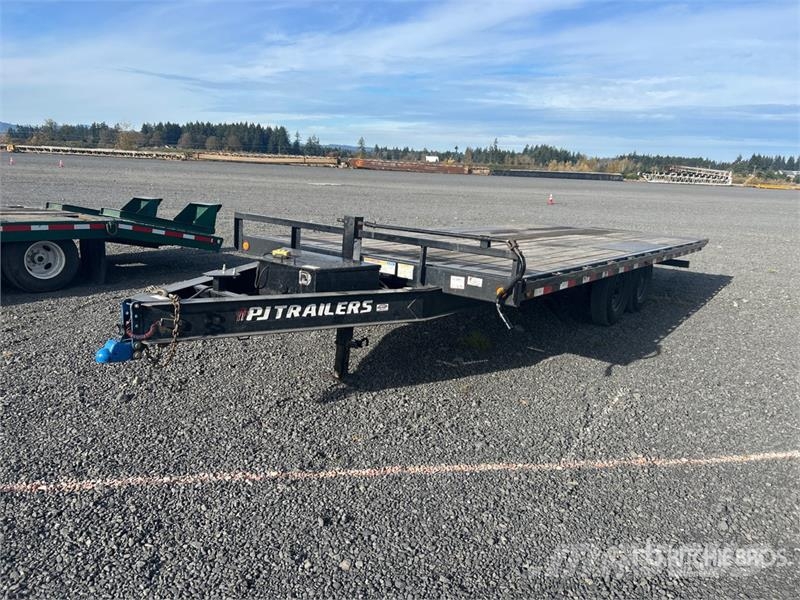 PJ 22 ft T/A Tilt Deck Trailer 低架裝載車