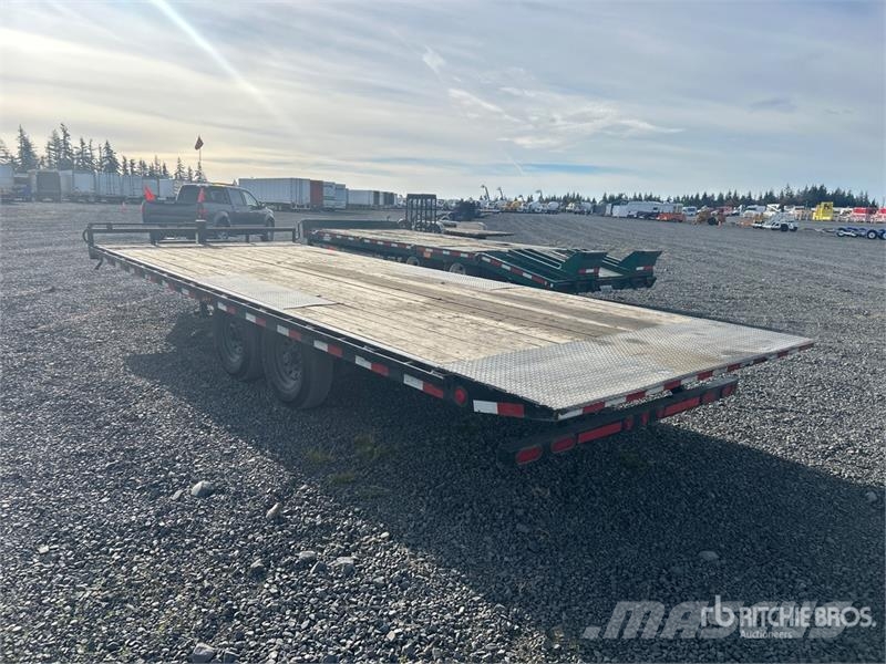 PJ 22 ft T/A Tilt Deck Trailer 低架裝載車