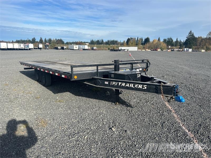 PJ 22 ft T/A Tilt Deck Trailer 低架裝載車