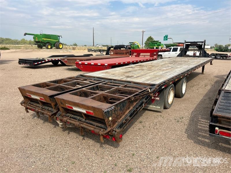 PJ 35 ft T/A Gooseneck Equipment Trailer Oprijwagen