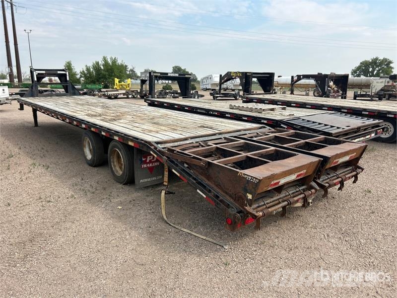 PJ 35 ft T/A Gooseneck Equipment Trailer Oprijwagen