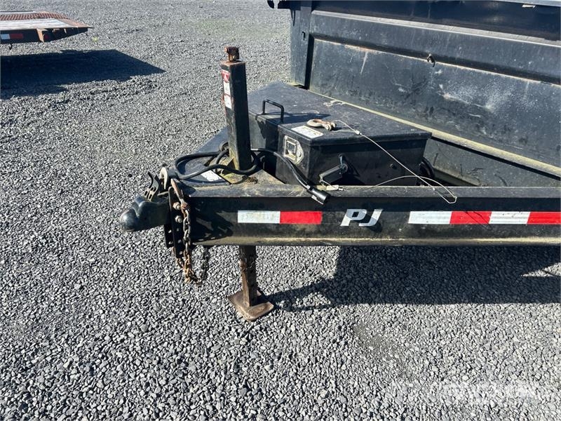 PJ Trailers Trailers 16 ft T/A Dump Utility Trailer Самоскиди