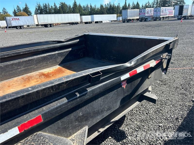 PJ Trailers Trailers 16 ft T/A Dump Utility Trailer Самоскиди