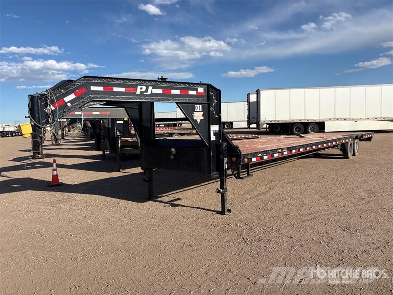 PJ Trailers Trailers 40 ft T/A Gooseneck Flatbed Trai 平板式/側卸式拖車