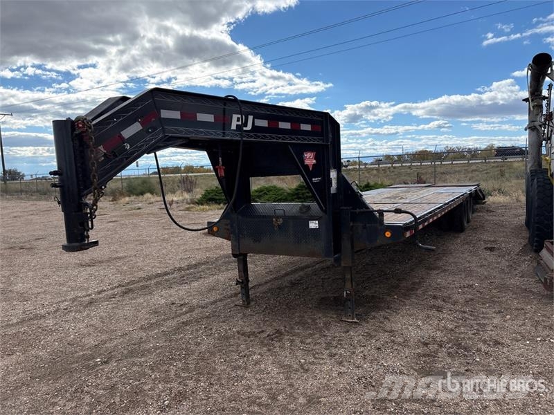  PJTM LD302 19800 lb 39 ft T/A Gooseneck Equipment  Auto pārvadāšanas treileri