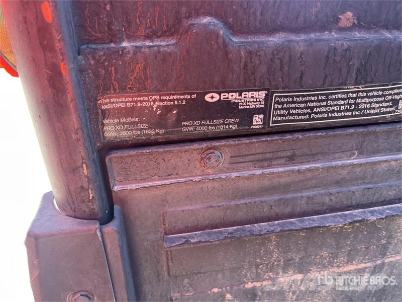 Polaris Pro XD Utility Vehicle Veicoli utilitari