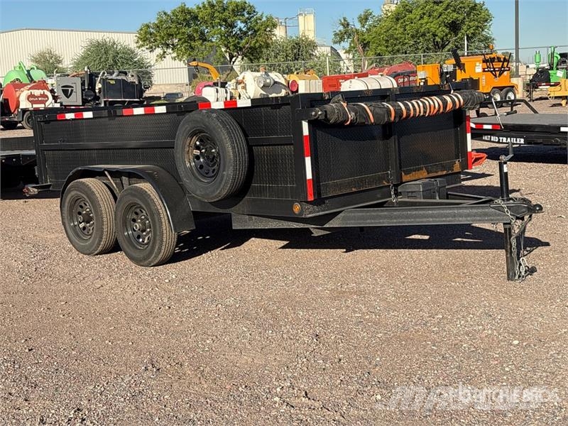  Polestar Trailers DT81226 12 ft T/A Dump Utility T Pašizgāzējs