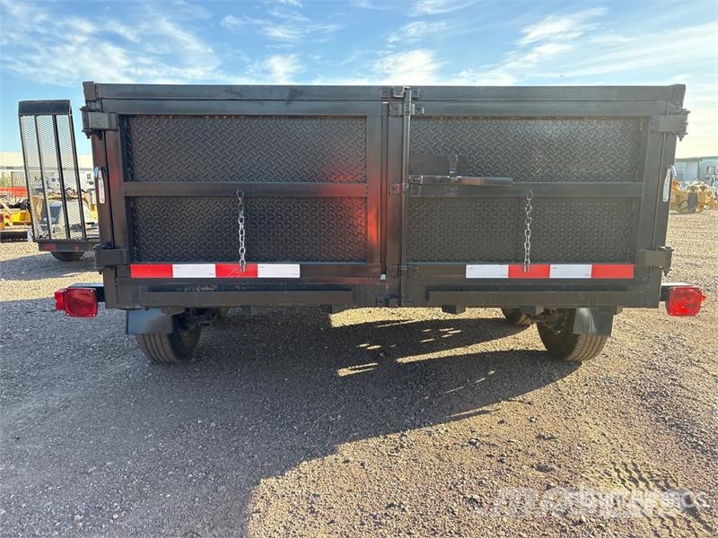  Polestar Trailers DT81226 12 ft T/A Dump Utility T Pašizgāzējs