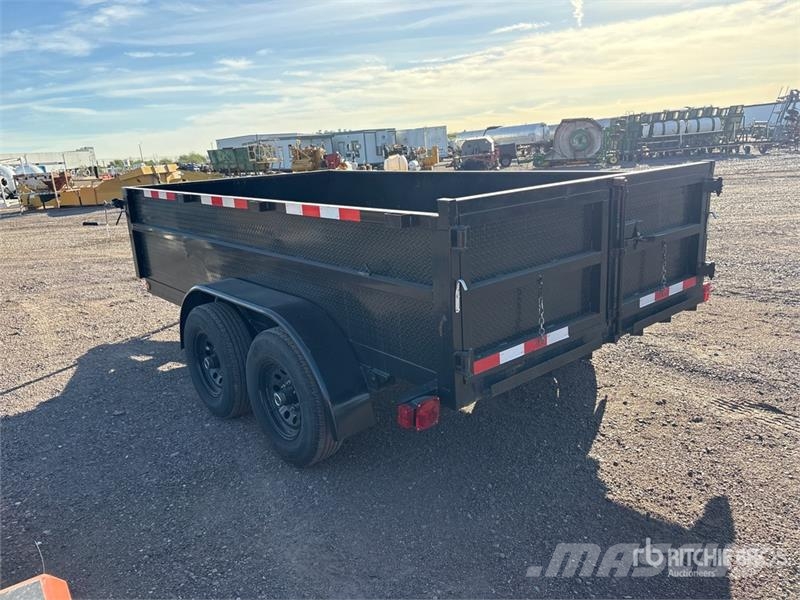  Polestar Trailers DT81226 12 ft T/A Dump Utility T Pašizgāzējs