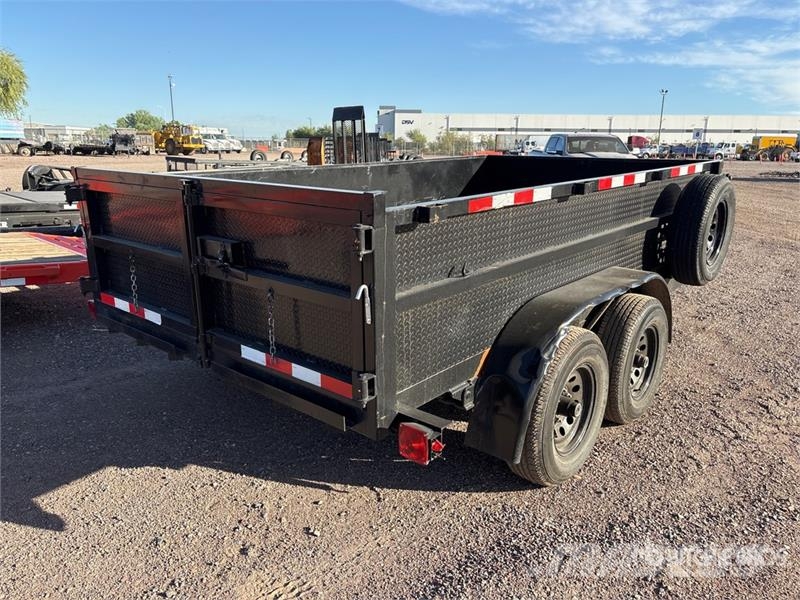  Polestar Trailers DT81226 12 ft T/A Dump Utility T Pašizgāzējs
