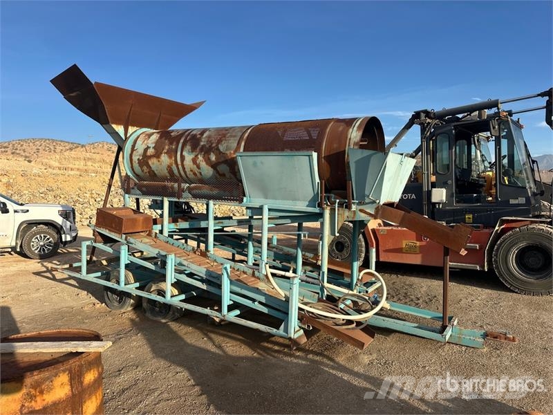Portable Trommel Screen Valjasta sita