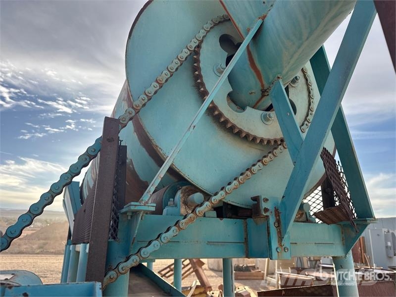Portable Trommel Screen Valjasta sita
