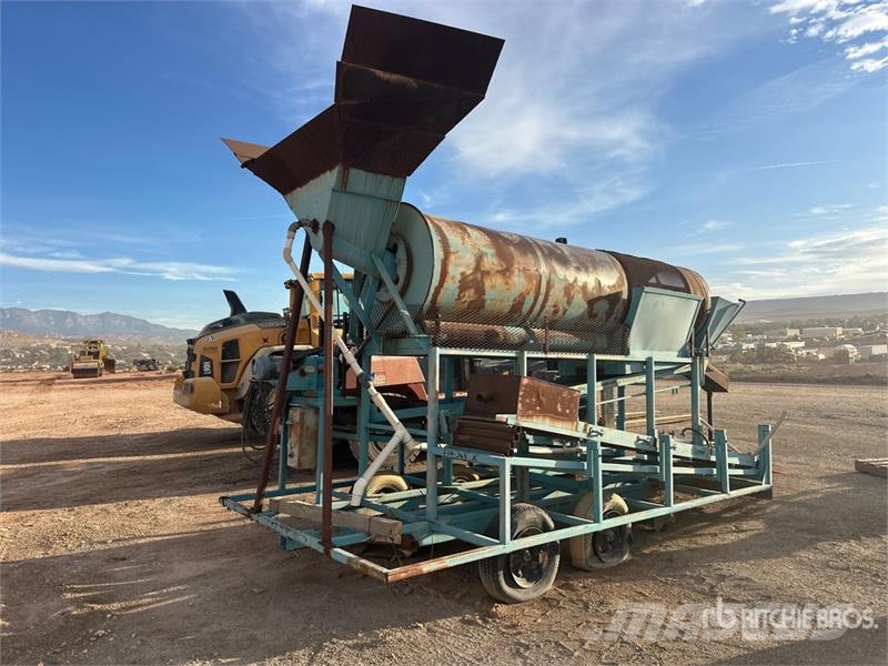 Portable Trommel Screen Valjasta sita