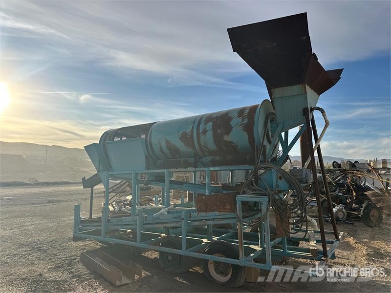 Portable Trommel Screen Valjasta sita