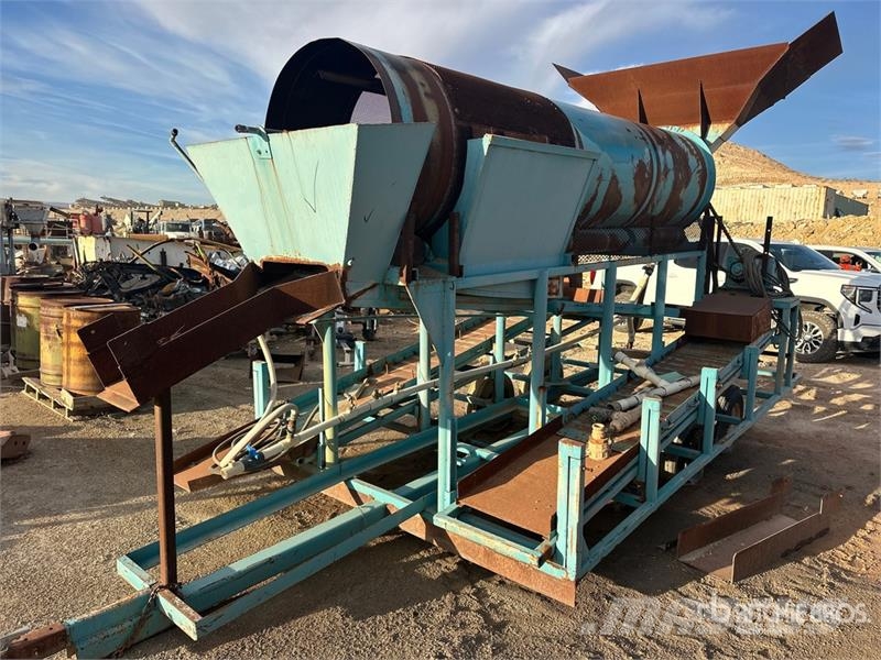 Portable Trommel Screen Valjasta sita