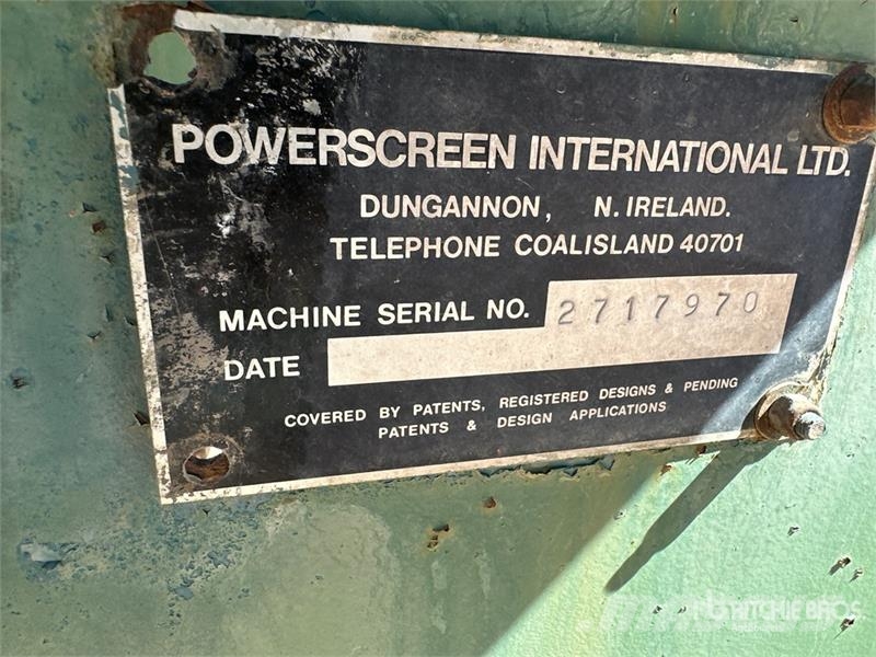 PowerScreen Portable Screen Plant Sita