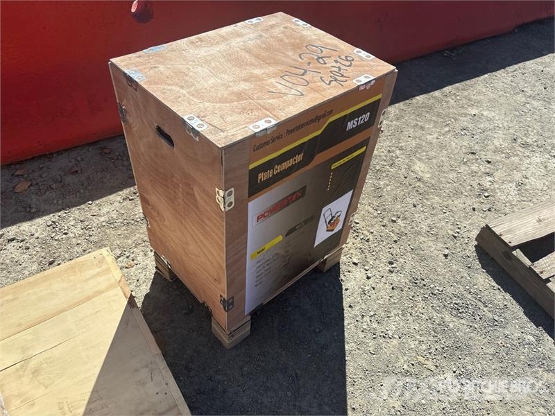 Powertek MS120 Vibratory Plate Compactor (Unused) Plate compactors